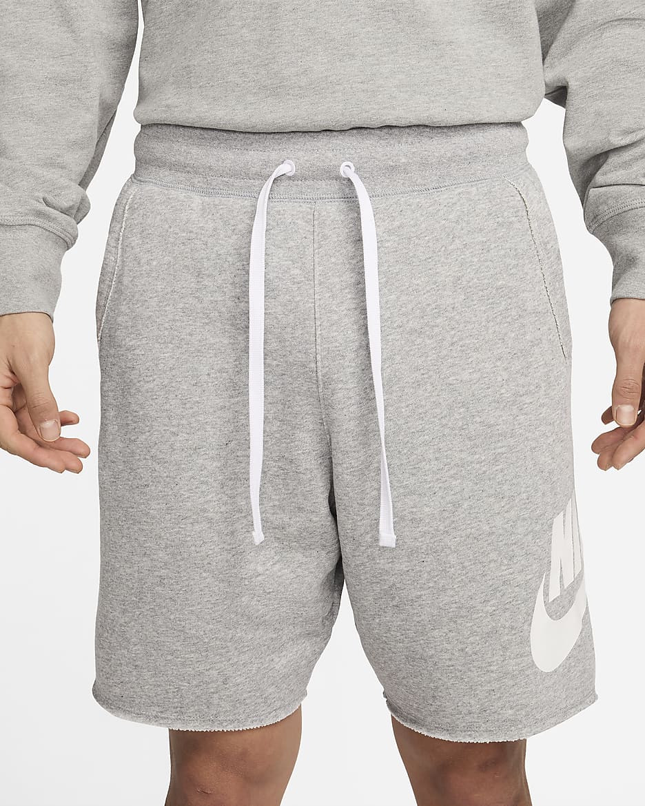 Nike alumni shorts grey on sale